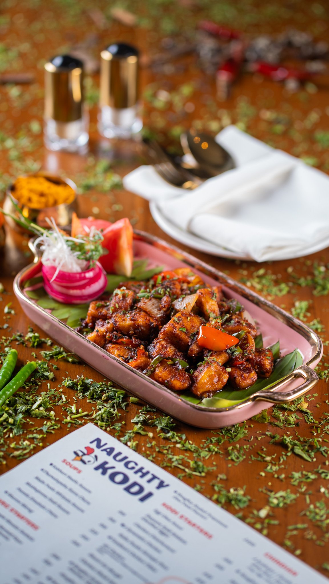 Naughty Kodi Telangana speciality dish, Khajaguda Hyderabad