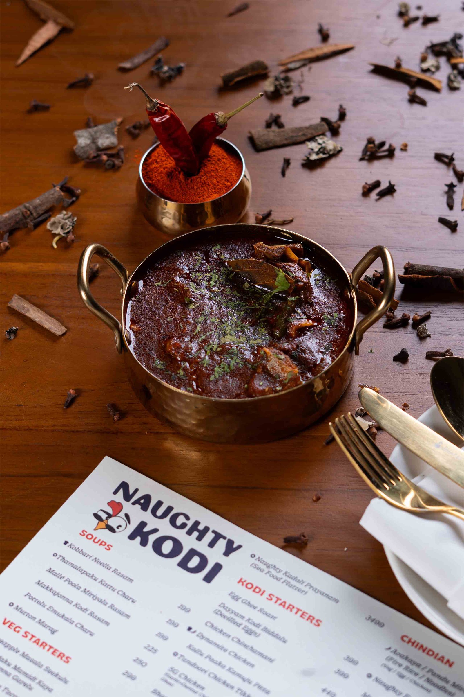 Naughty Kodi, Andhra & Telangana kitchen & bar, Khajaguda Hyderabad