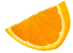 Fresh orange garnish at Naughty Kodi bar